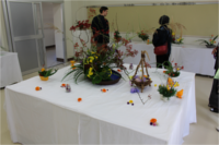 華道部作品展示